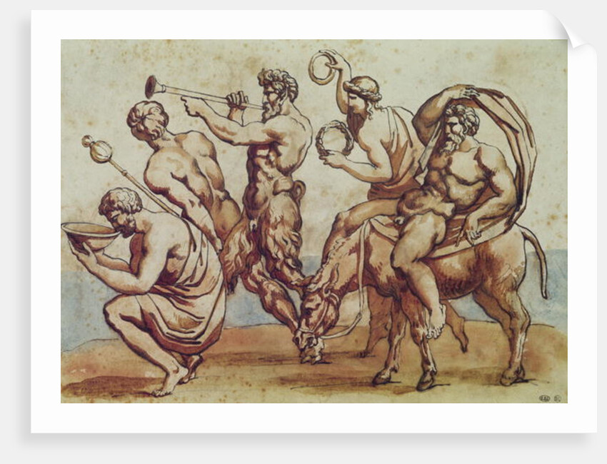 Bacchanal by Theodore Gericault