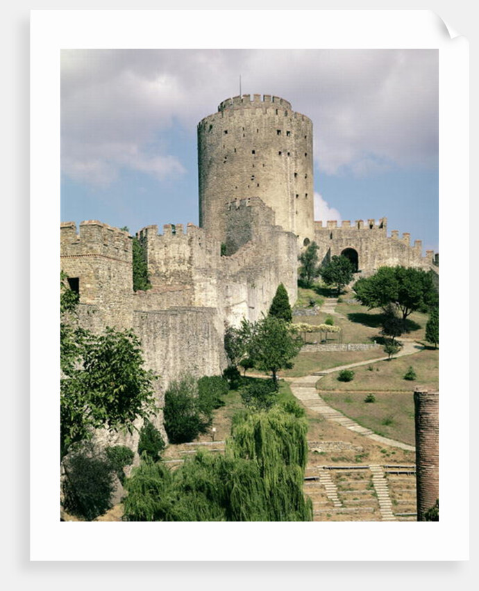 View of the Fortress, started in 1452 by School Turkish