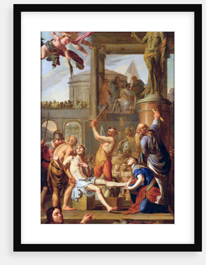 The Martyrdom of St. Adrian, 1659 by Adrien Sacquespee