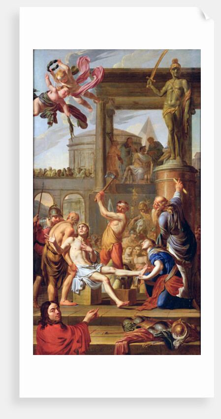 The Martyrdom of St. Adrian, 1659 by Adrien Sacquespee