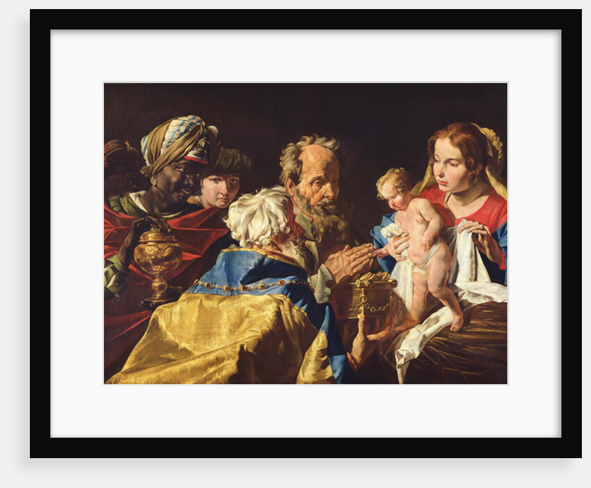 Adoration of the Magi by Matthias (c.1600-p.1650) Stomer