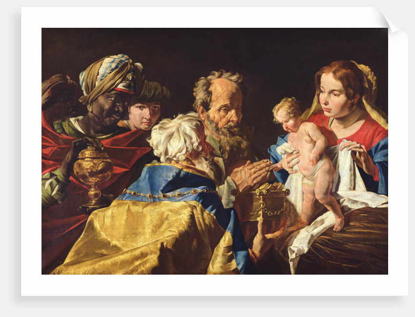 Adoration of the Magi by Matthias (c.1600-p.1650) Stomer