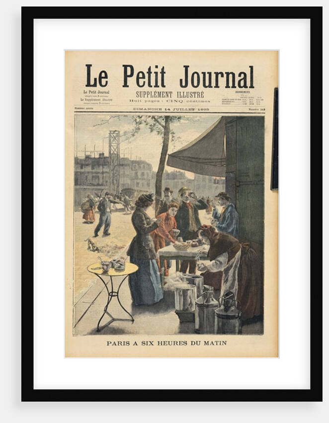Paris at Six O'Clock in the Morning by French School
