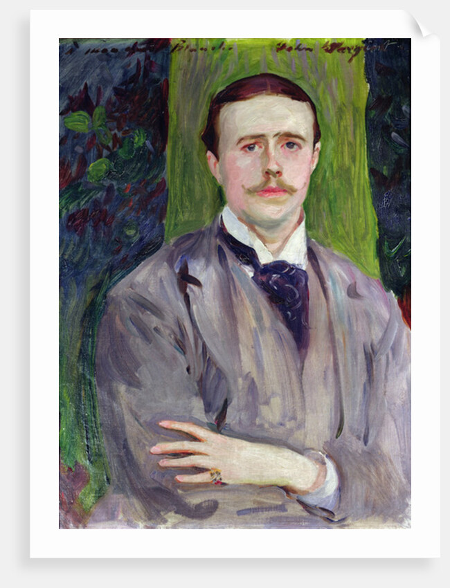 Portrait of Jacques-Emile Blanche by John Singer Sargent