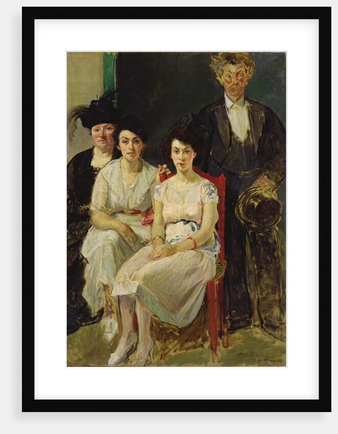 The Capelle Family, 1919 by Jacques-Emile Blanche