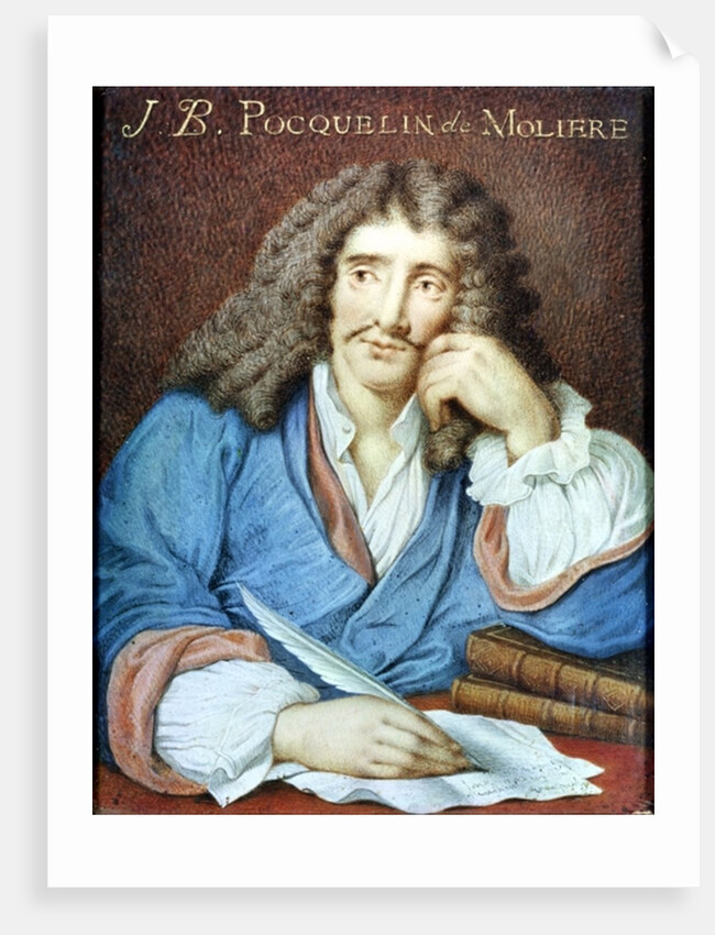 Portrait of Moliere by French School