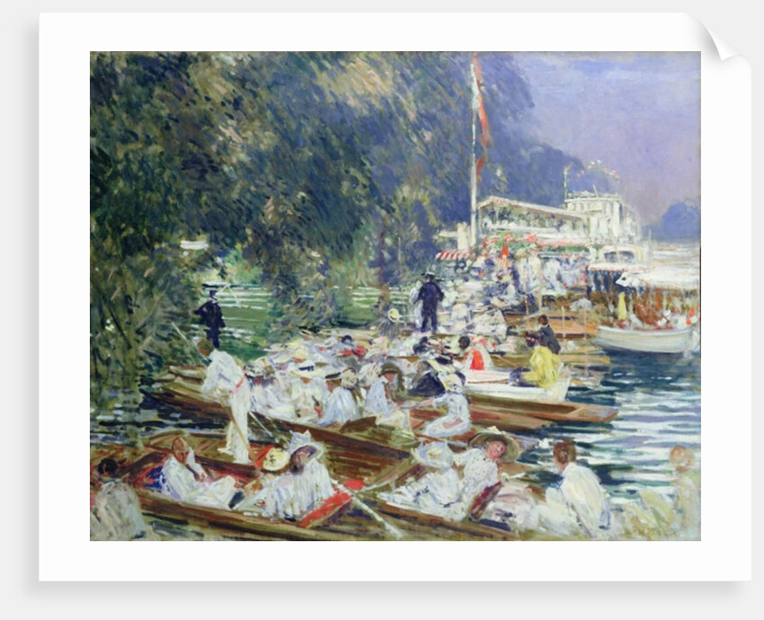 The Regatta by Jacques-Emile Blanche
