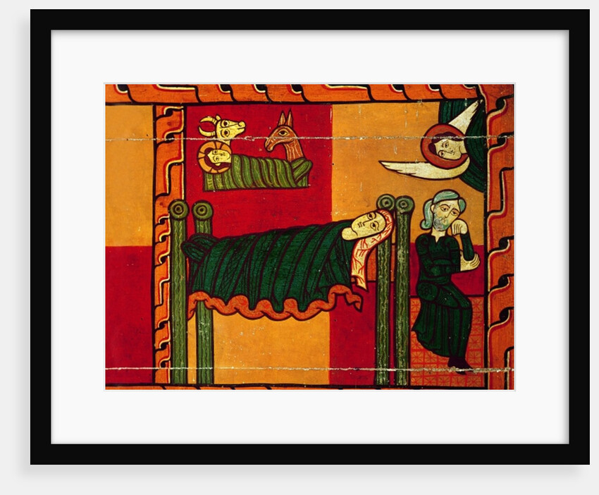 The Nativity, side panel from an altarpiece, Catalan by Spanish School