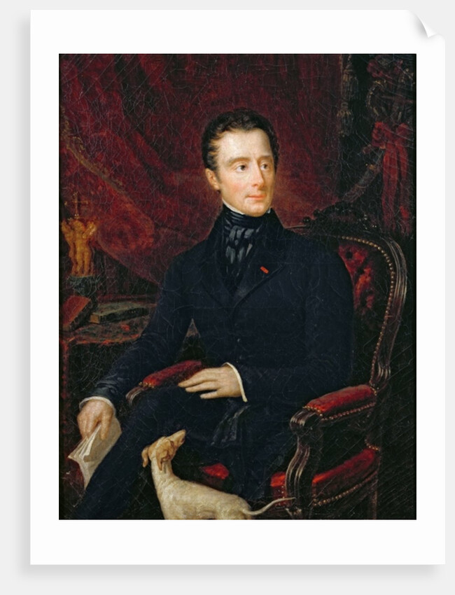 Alphonse de Lamartine by Madame de Lamartine