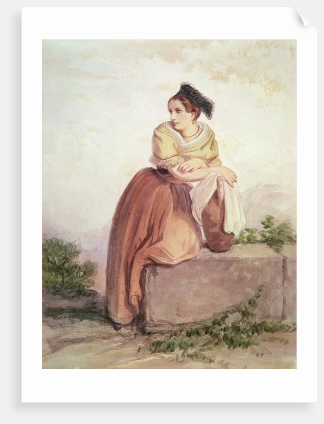 Arlesienne from the Time of Daudet and Bizet by Jean Joseph Bonaventure Laurens