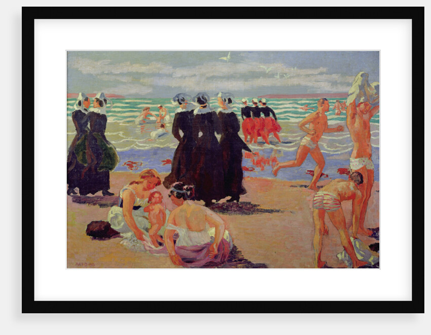 Bathing at the Pardon of Sainte-Anne-la-Palud, 1905 by Maurice Denis