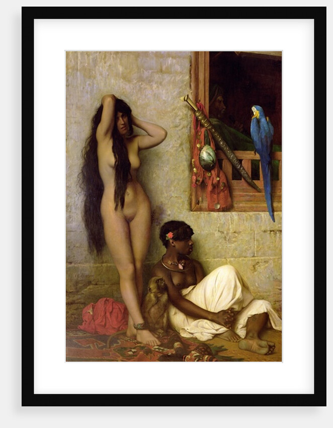 The Slave for Sale, 1873 by Jean Leon Gerome