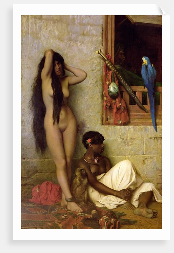 The Slave for Sale, 1873 by Jean Leon Gerome