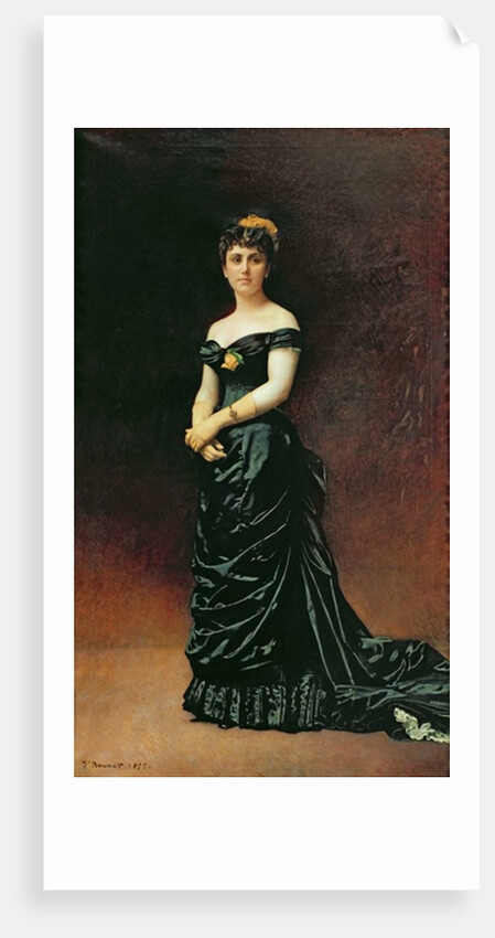 Portrait of Madame Bishoffsheim, 1877 by Leon Joseph Florentin Bonnat