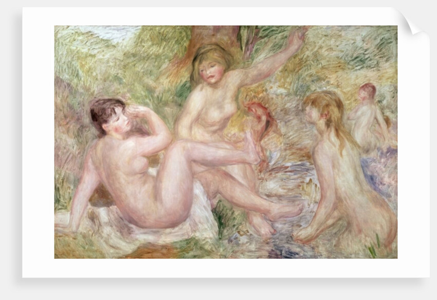 Study for the Large Bathers, 1885-1901 by Pierre Auguste Renoir