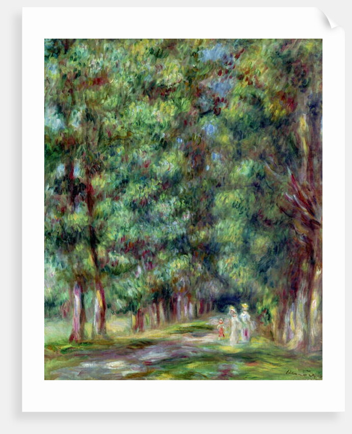 Path in a Wood, 1910 by Pierre Auguste Renoir