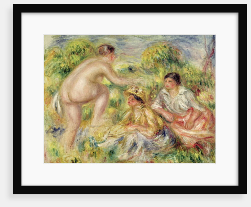 Young Girls in the Countryside, 1916 by Pierre Auguste Renoir