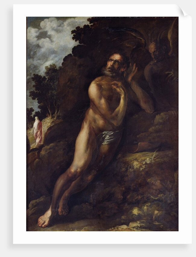 Job tempted by the Devil, 1636 by Francisco Herrera