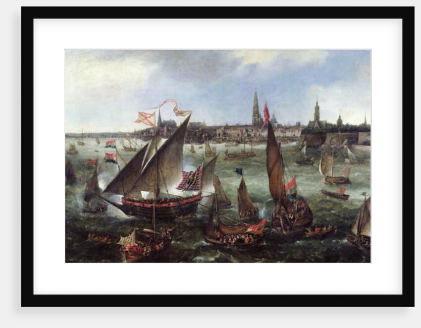 View of the Port of Antwerp during the Celebrations of the Taking of Breda, 1628 by Bonaventura Peeters