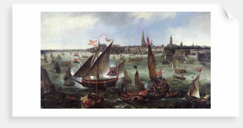 View of the Port of Antwerp during the Celebrations of the Taking of Breda, 1628 by Bonaventura Peeters