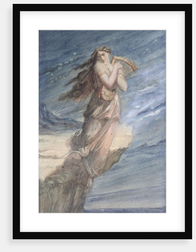 The Death of Sappho by Theodore Chasseriau