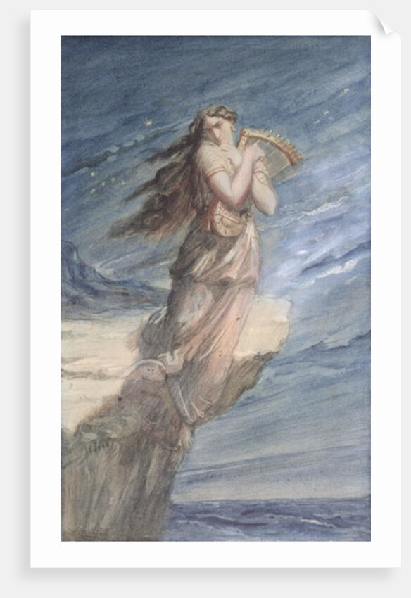 The Death of Sappho by Theodore Chasseriau