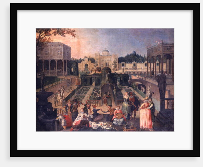 A Feast in the park of the Duke of Mantua, c.1595 by Sebastian Vrancx