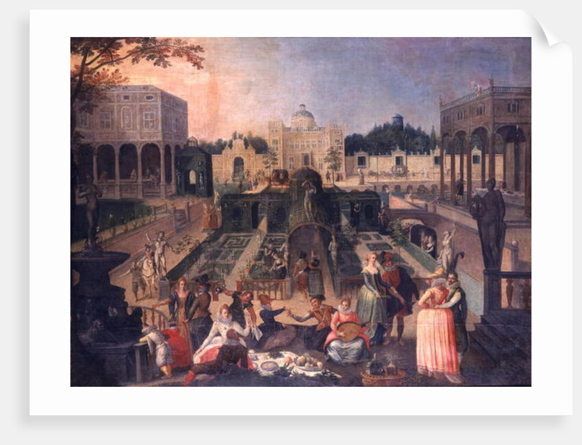 A Feast in the park of the Duke of Mantua, c.1595 by Sebastian Vrancx
