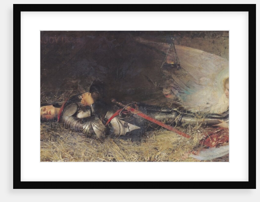 Joan of Arc Asleep, 1895 by George William Joy