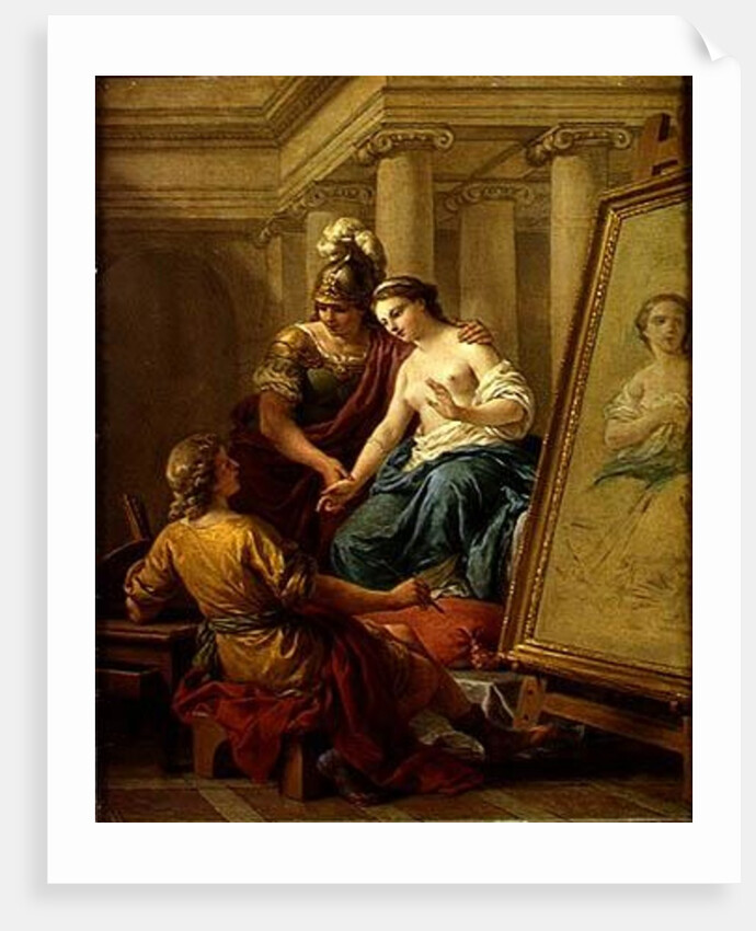 Apelles in Love with the Mistress of Alexander, 1772 by Louis Jean Francois I Lagrenee