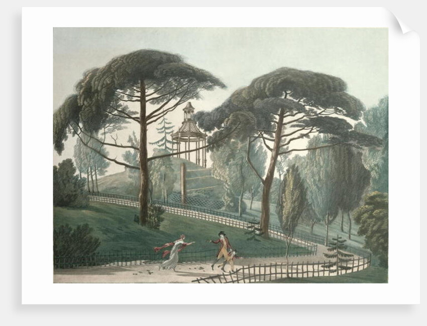 The Maze or Belvedere of the Jardin des Plantes in Paris by Antoine Pierre Mongin