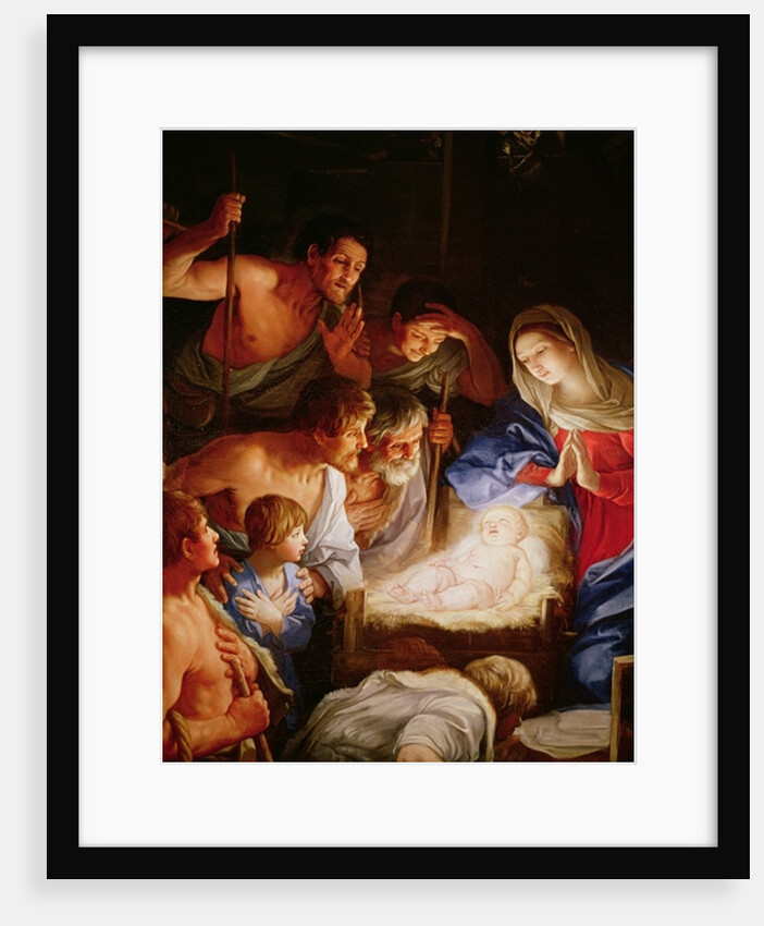The Adoration of the Shepherds, 17th century by Guido Reni