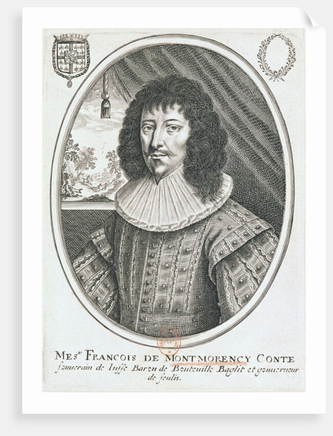 Portrait of Francois de Montmorency 1600-27 by French School