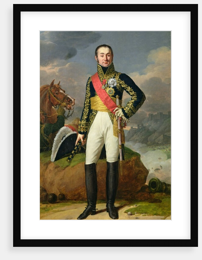 Nicolas-Charles Oudinot Duke of Reggio and Marshal of France, 1811 by Robert Lefevre