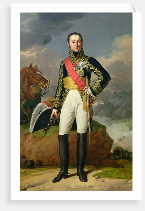 Nicolas-Charles Oudinot Duke of Reggio and Marshal of France, 1811 by Robert Lefevre