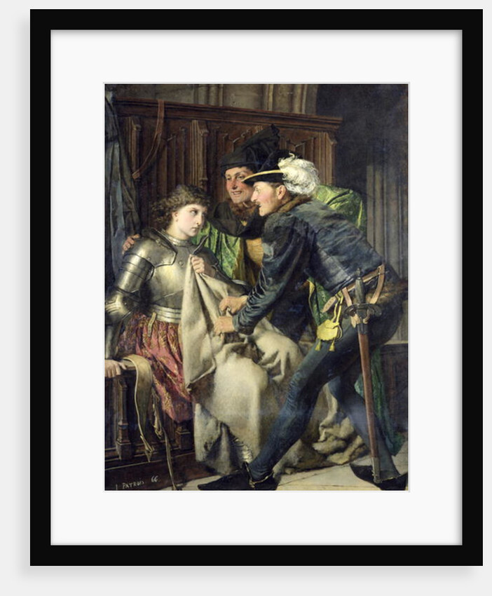 Joan of Arc Insulted in Prison, 1866 by Isidore Patrois