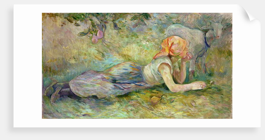 Shepherdess Resting, 1891 by Berthe Morisot