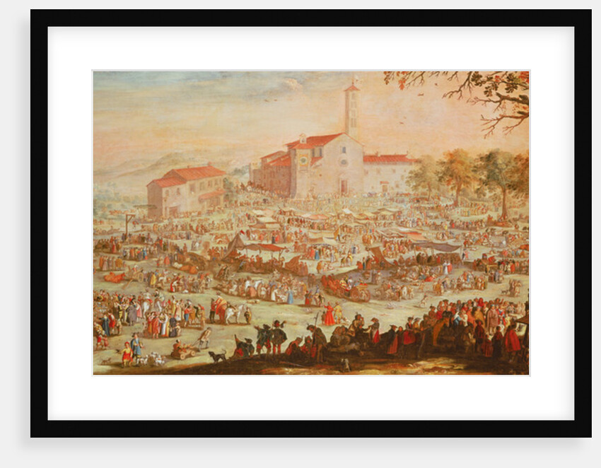 The Fair at Impruneta, 1638 by Jacques Callot