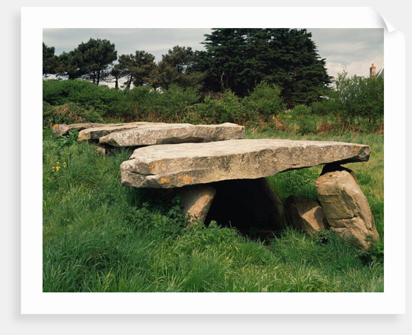 Entrance to the hypogaea by Anonymous