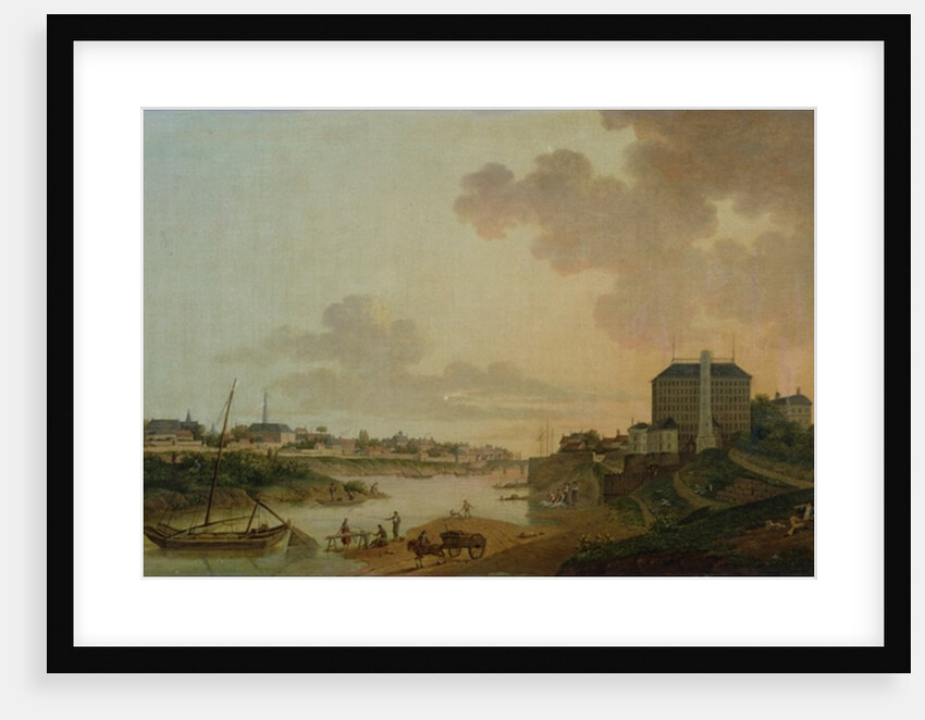 View of the Cotton Factory from the the Motte Sanguin at Orleans, 1825 by Jean Louis Rabigot