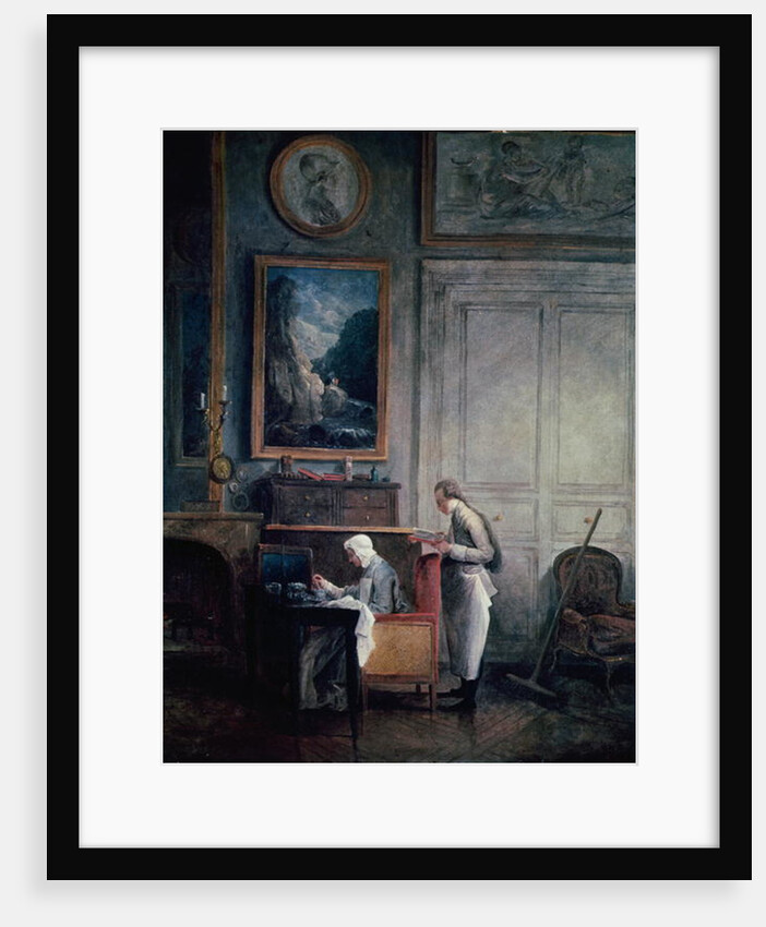 Lunch of Madame Geoffrin by Hubert Robert