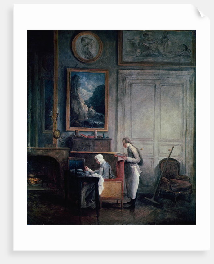 Lunch of Madame Geoffrin by Hubert Robert