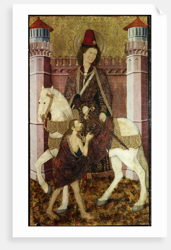 St. Martin Sharing his Coat by Master of Bonnat