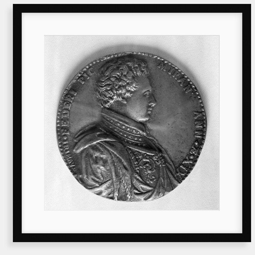 Relief depicting Count Giovanni Pico della Mirandola by School Italian