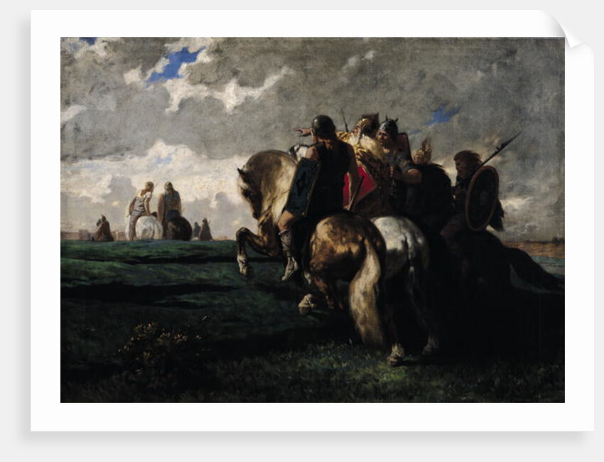 The Barbarians Before Rome by Evariste Vital Luminais
