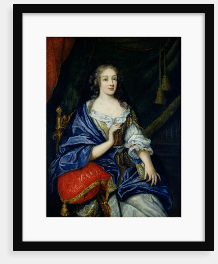 Portrait of Francoise-Louise de la Baume le Blanc Duchesse de Vaujour, called Mademoiselle de la Valliere by Jean Nocret