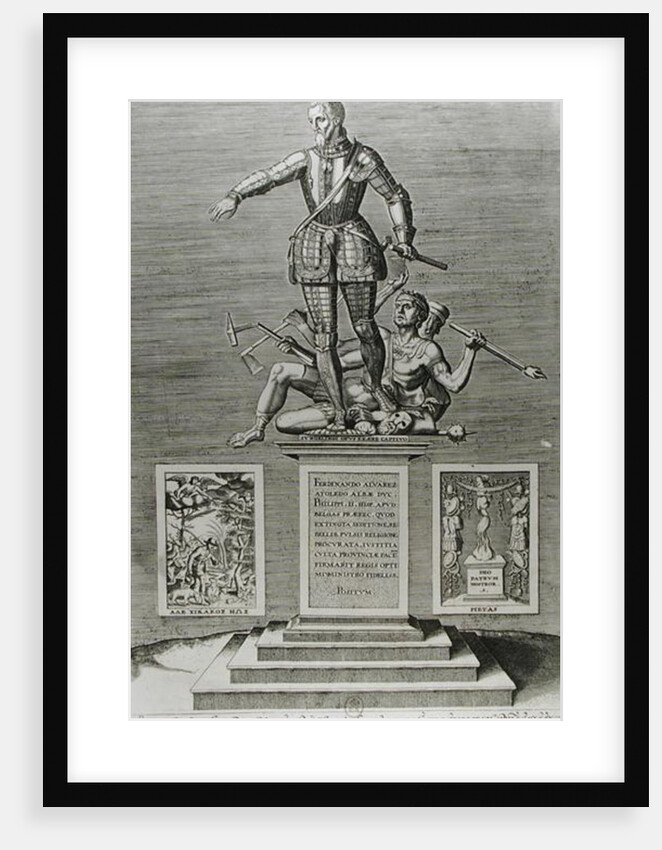 Portrait Glorifying Ferdinand Alvarez of Toledo Duke of Alba by Flemish School