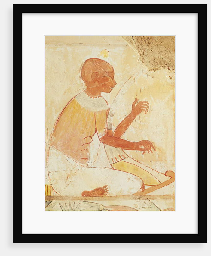 Blind Harpist Singing by Egyptian 18th Dynasty