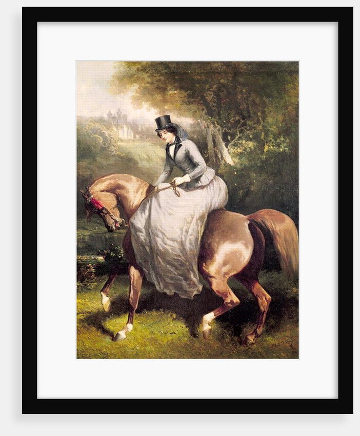 Amazon in the Forest at Pierrefonds by Alfred Dedreux