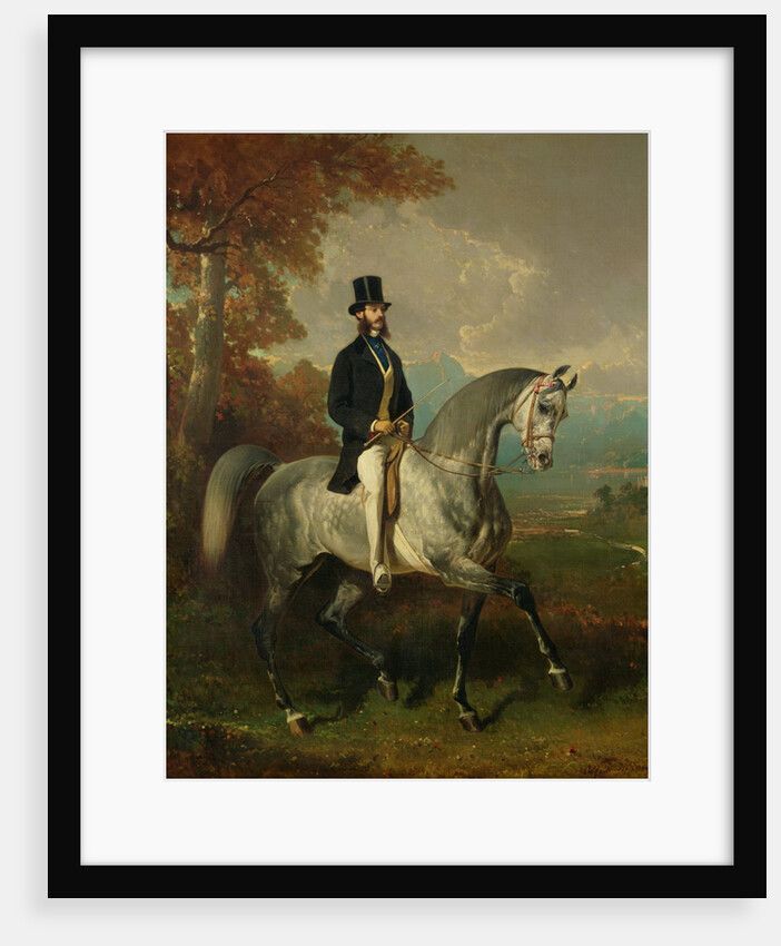 Count Alfred de Montgomery 1850-60 by Alfred Dedreux